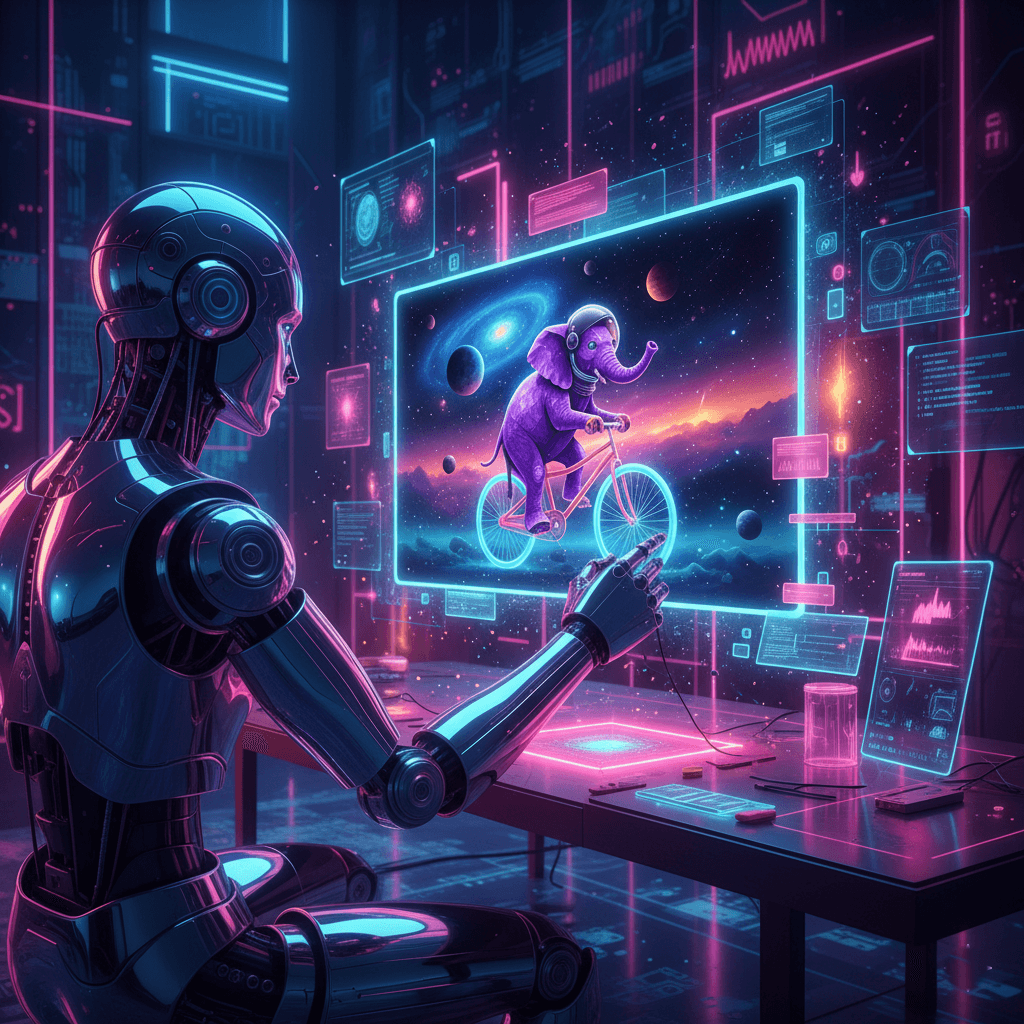 How AI Turns Words Into Art: The Magic Inside Your Computer