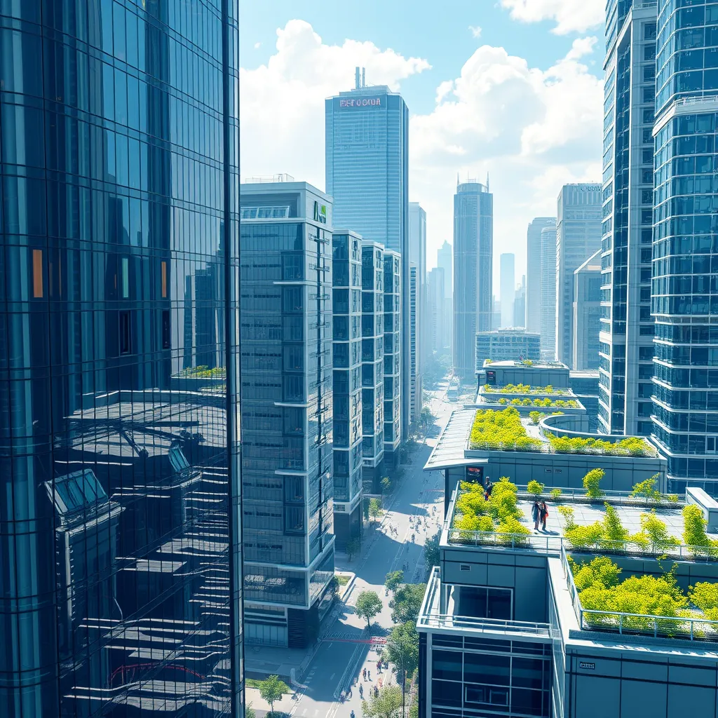 Intelligent buildings with smart energy management