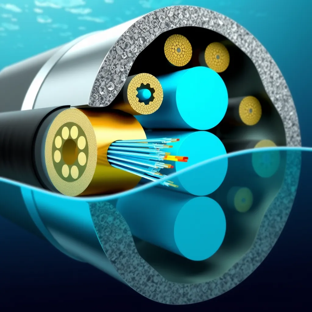 Submarine Cable Cross Section