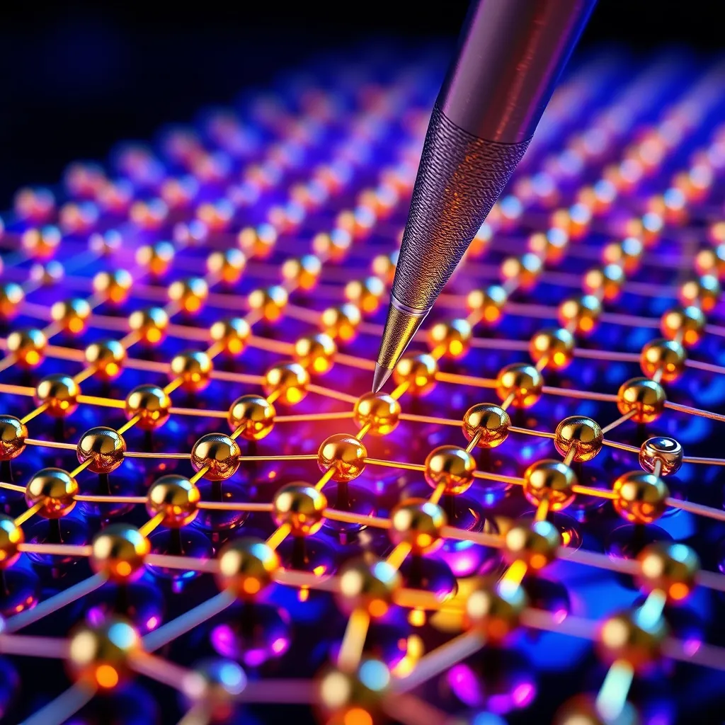 Atomic manipulation with a scanning probe microscope