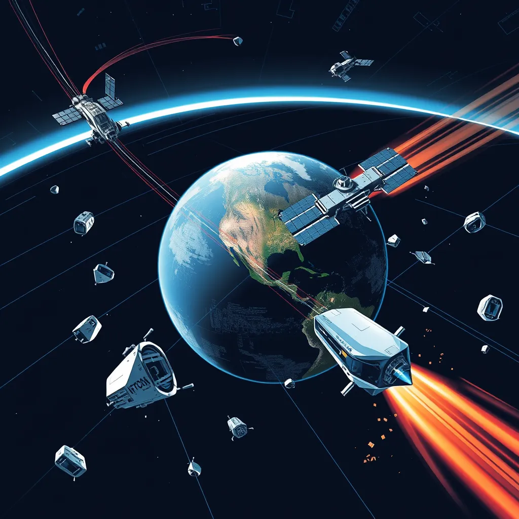 Space Racetrack Analogy